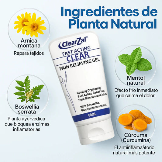 ¡Nuevo! ClearZal® Elimina Dolor Total